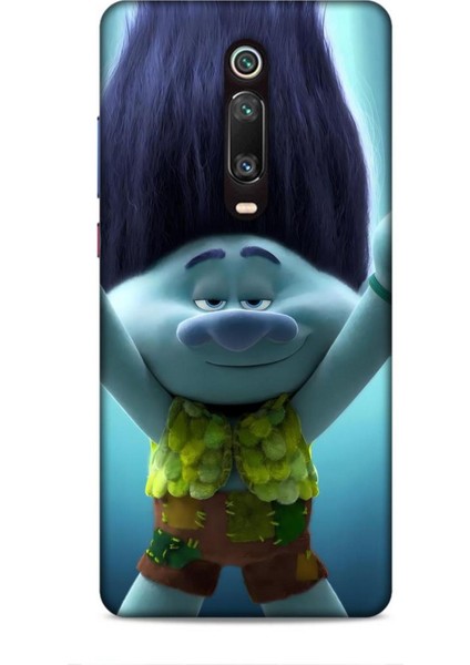 Xiaomi Mi 9t Pro Kılıf Animasyon 10 Trolls Branch Turkuaz Full Hd Kılıf
