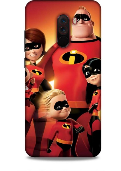 Xiaomi Pocophone F1 Kılıf Animasyon 22 The Incredibles Kap