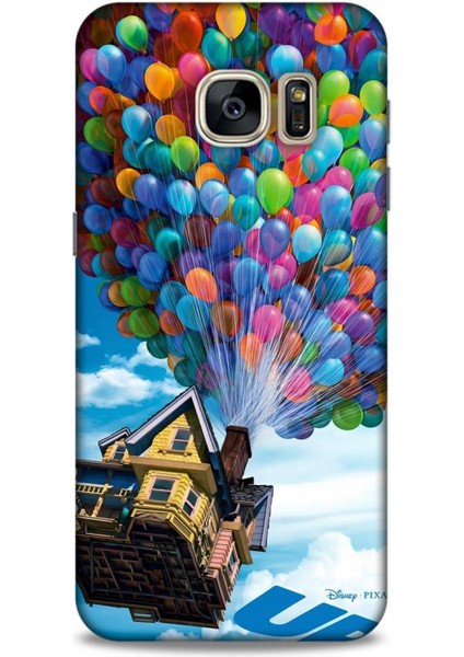 Samsung Galaxy S7 Kılıf Animasyon 13 Yukarı Bak Up Case Kapak