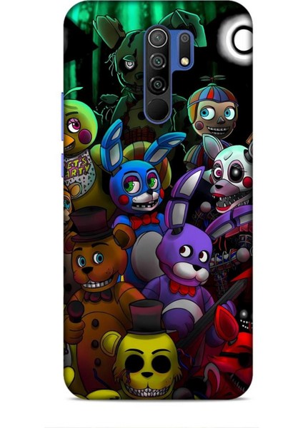 Xiaomi Redmi 9 Kılıf Animasyon 21 Five Nights At Freddy's Fnaf