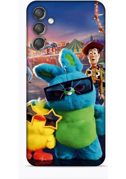 Samsung Galaxy A24 Kılıf Animasyon 9 Oyuncak Hikayesi Sarı Uv Kılıf