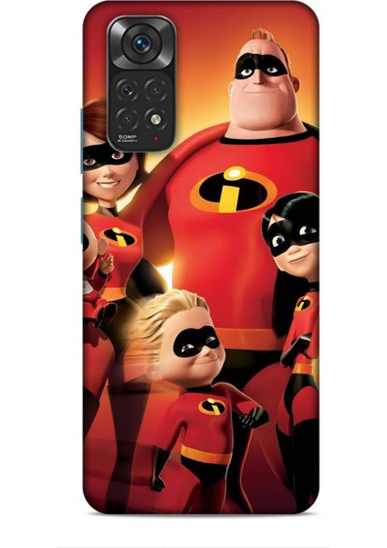 Xiaomi Redmi Note 11 Kılıf Animasyon 22 The Incredibles Kap