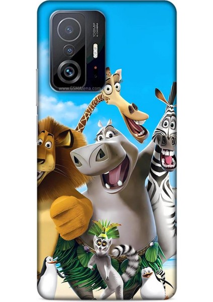 Xiaomi 11T Pro Kılıf Animasyon 26 Madagascar Soft Kapak