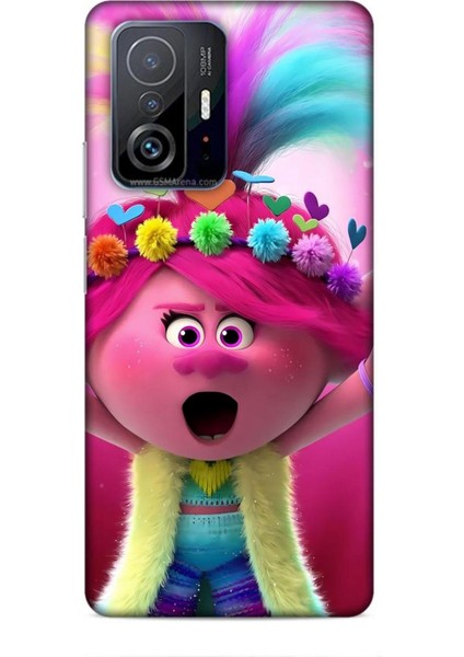Xiaomi 11T Pro Kılıf Animasyon 11 Troller Pembe 4K Baskılı Kılıf
