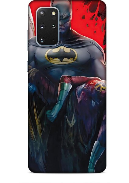 Samsung Galaxy S20 Plus Kılıf Animasyon 8 Batman Siyah Baskılı Kılıf