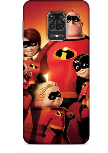 Xiaomi Redmi Note 9 Pro Kılıf Animasyon 22 The Incredibles Kap