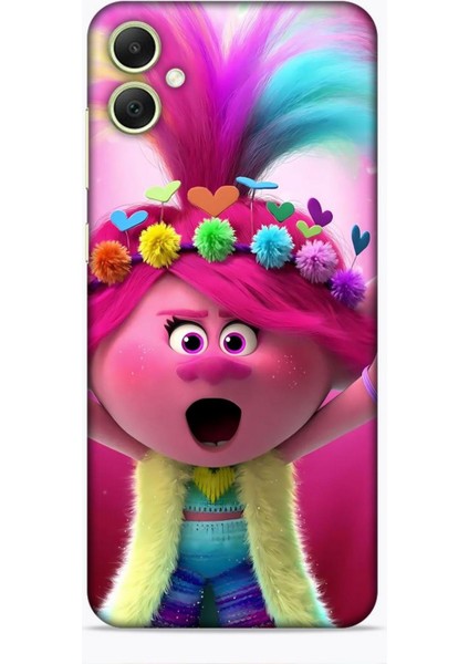 Samsung Galaxy A05 Kılıf Animasyon 11 Troller Pembe 4K Baskılı Kılıf