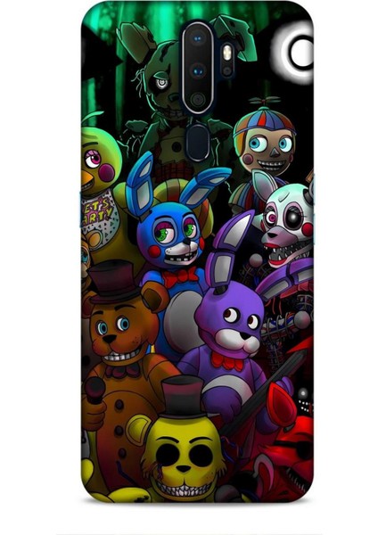 Oppo A5 2020 Kılıf Animasyon 21 Five Nights At Freddy's Fnaf