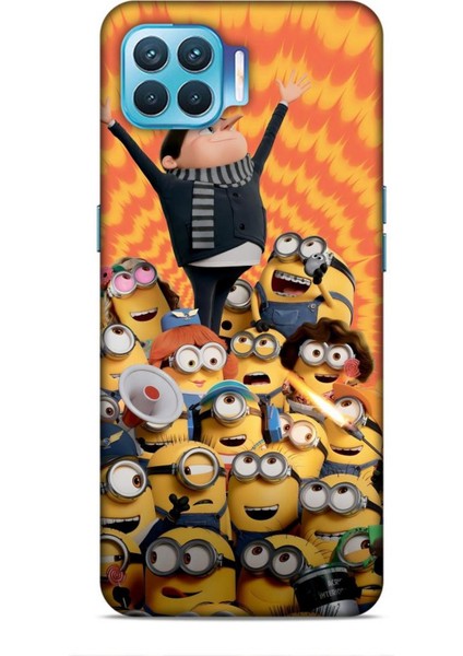 Oppo Reno 4 Lite Kılıf Animasyon 24 Minyonlar Darbe Emici Kılıf
