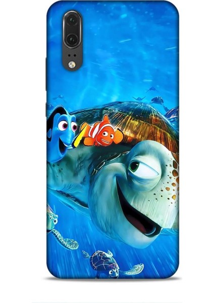 Huawei P20 Kılıf Animasyon 17 Kayıp Balık Nemo Yumuşak Kılıf