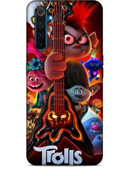Realme 6 Kılıf Animasyon 4 Troller Dünya Turu Silikon Kılıf