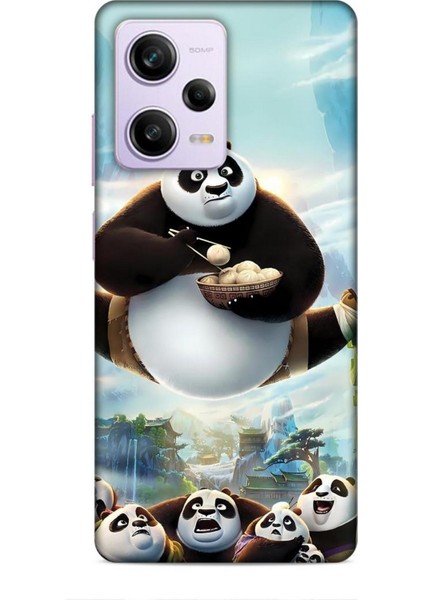 Xiaomi Redmi Note 12 Pro 4g Kılıf Animasyon 19 Kungfu Fanda Tam Koruma Kılıf