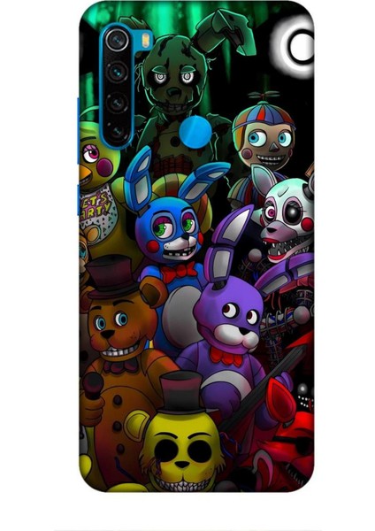 Xiaomi Redmi Note 8 Kılıf Animasyon 21 Five Nights At Freddy's Fnaf