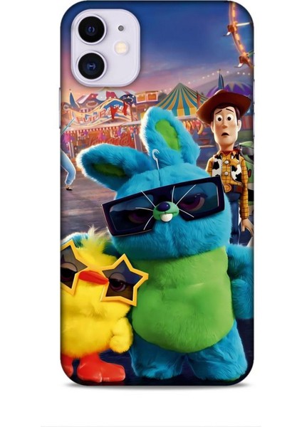 Apple iPhone 11 Kılıf Animasyon 9 Oyuncak Hikayesi Sarı Uv Kılıf