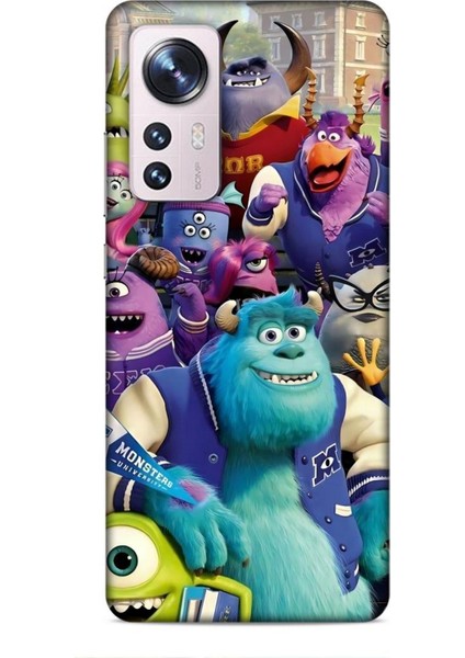 Xiaomi 13 Lite Kılıf Animasyon 20 Sevimli Canavarlar Renkli Kılıf