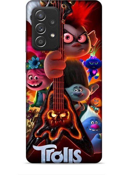 Samsung Galaxy A52 Kılıf Animasyon 4 Troller Dünya Turu Silikon Kılıf