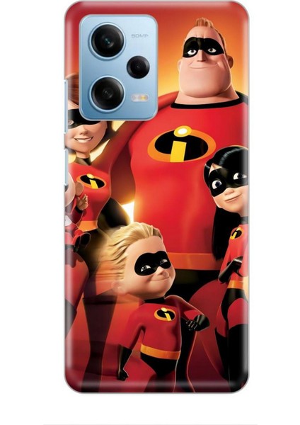 Xiaomi Redmi Note 12 Pro 5g Kılıf Animasyon 22 The Incredibles Kap