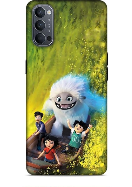 Oppo Reno 4 Kılıf Animasyon 6 Abominable Koruyucu Kapak