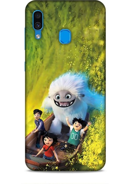 Samsung Galaxy A30 Kılıf Animasyon 6 Abominable Koruyucu Kapak