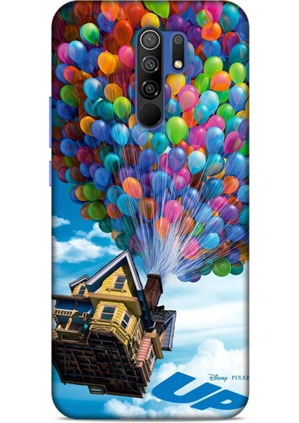 Xiaomi Redmi 9 Kılıf Animasyon 13 Yukarı Bak Up Case Kapak