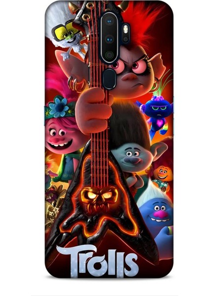 Oppo A9 2020 Kılıf Animasyon 4 Troller Dünya Turu Silikon Kılıf