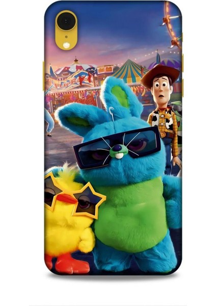 Apple iPhone Xr Kılıf Animasyon 9 Oyuncak Hikayesi Sarı Uv Kılıf