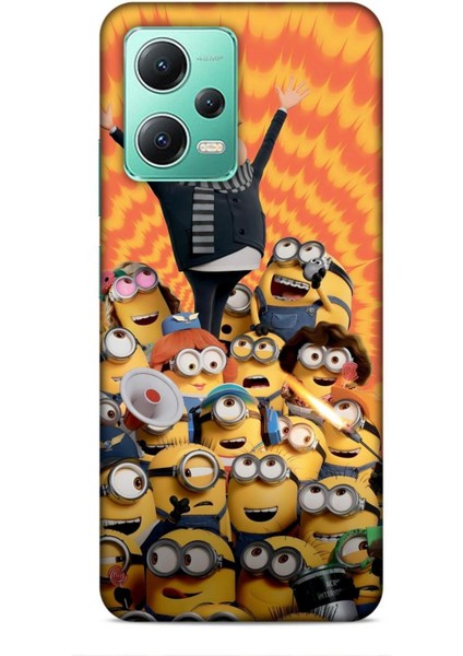 Xiaomi Poco X5 5g Kılıf Animasyon 24 Minyonlar Darbe Emici Kılıf