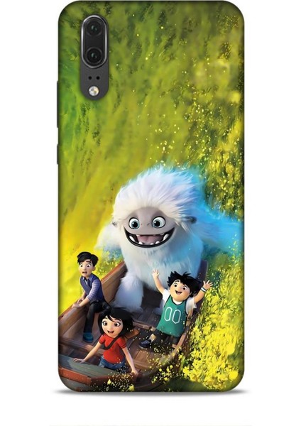 Huawei P20 Kılıf Animasyon 6 Abominable Koruyucu Kapak