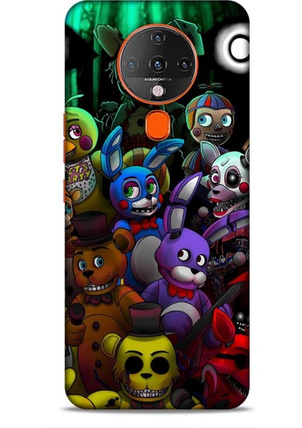 Tecno Spark 6 Go Kılıf Animasyon 21 Five Nights At Freddy's Fnaf