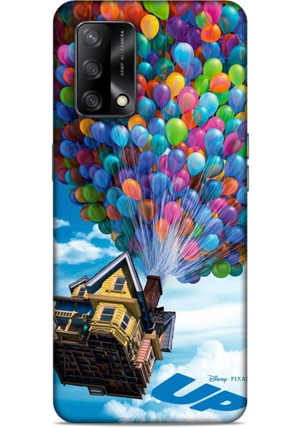 Oppo A74 Kılıf Animasyon 13 Yukarı Bak Up Case Kapak