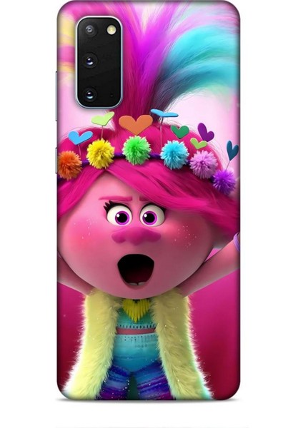 Samsung Galaxy S20 Kılıf Animasyon 11 Troller Pembe 4K Baskılı Kılıf