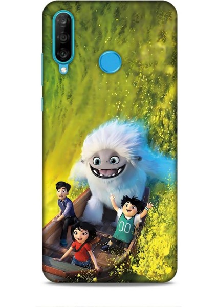 Huawei P30 Kılıf Animasyon 6 Abominable Koruyucu Kapak