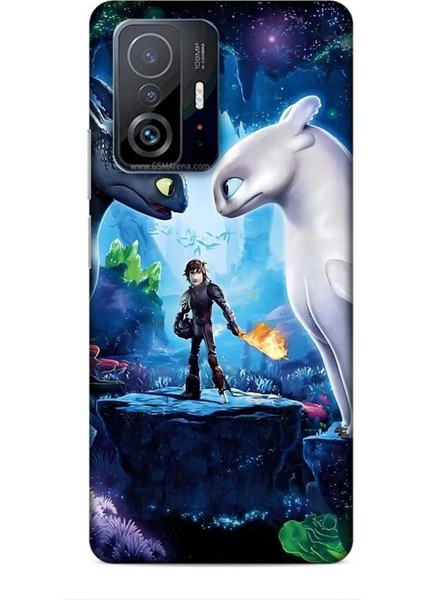 Xiaomi 11T Kılıf Animasyon 18 Ejderhanı Nasıl Eğitirsin Parlak Kılıf
