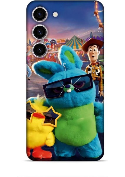 Samsung Galaxy S24 Kılıf Animasyon 9 Oyuncak Hikayesi Sarı Uv Kılıf