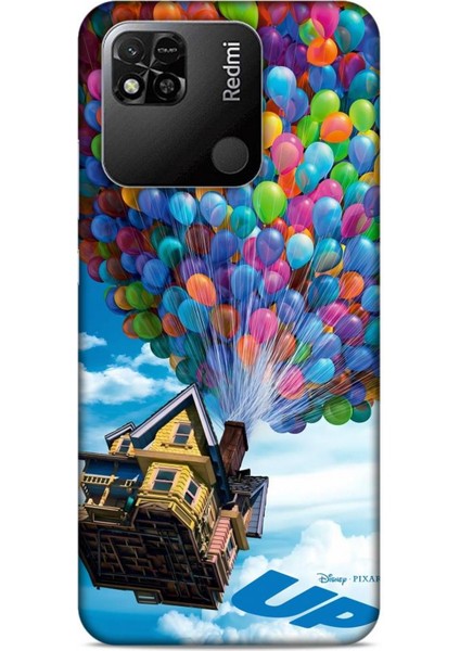 Xiaomi Redmi 10A Kılıf Animasyon 13 Yukarı Bak Up Case Kapak