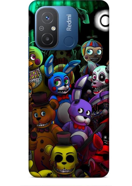 Xiaomi Redmi 12 Kılıf Animasyon 21 Five Nights At Freddy's Fnaf
