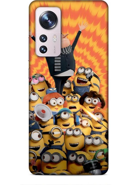 Xiaomi 13 Lite Kılıf Animasyon 24 Minyonlar Darbe Emici Kılıf