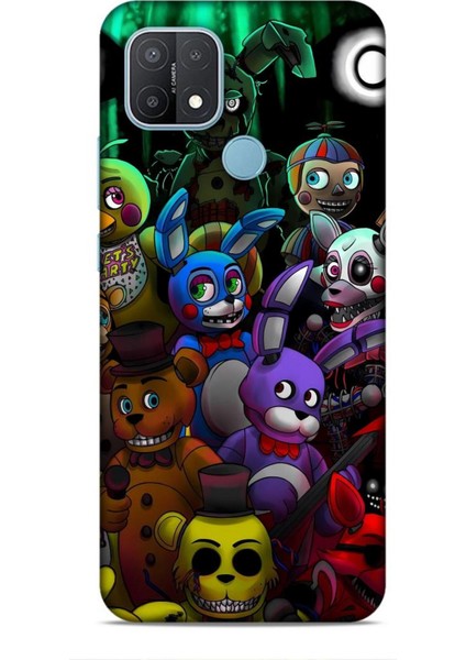 Oppo A15 Kılıf Animasyon 21 Five Nights At Freddy's Fnaf