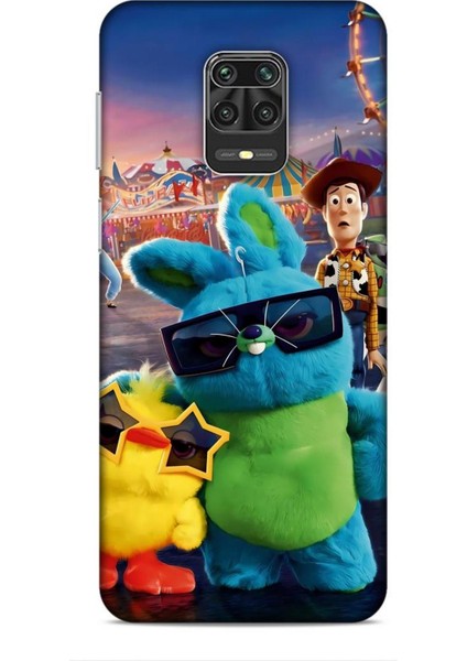 Xiaomi Redmi Note 9 Pro Kılıf Animasyon 9 Oyuncak Hikayesi Sarı Uv Kılıf