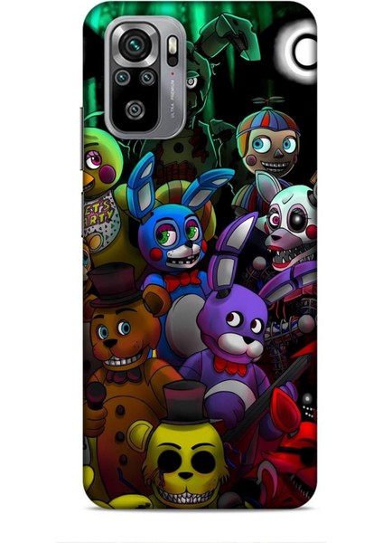 Xiaomi Redmi Note 10S Kılıf Animasyon 21 Five Nights At Freddy's Fnaf