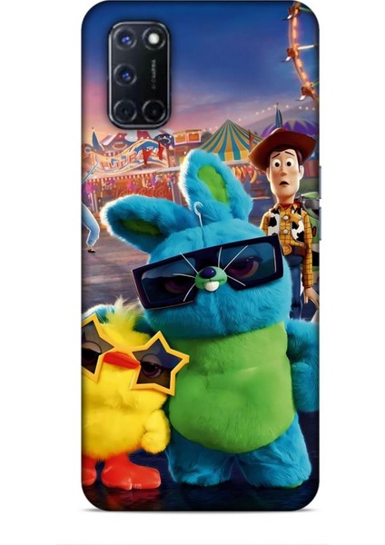 Oppo A52 Kılıf Animasyon 9 Oyuncak Hikayesi Sarı Uv Kılıf