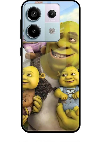 Xiaomi Redmi Note 13 Pro Plus 5g Kılıf Animasyon 16 Shrek Yeşil Kılıf