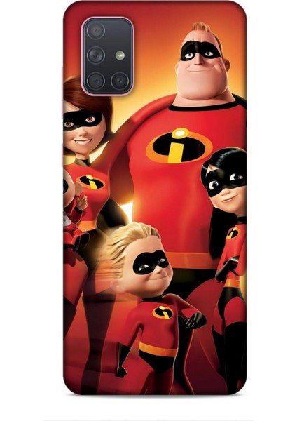 Samsung Galaxy A71 Kılıf Animasyon 22 The Incredibles Kap