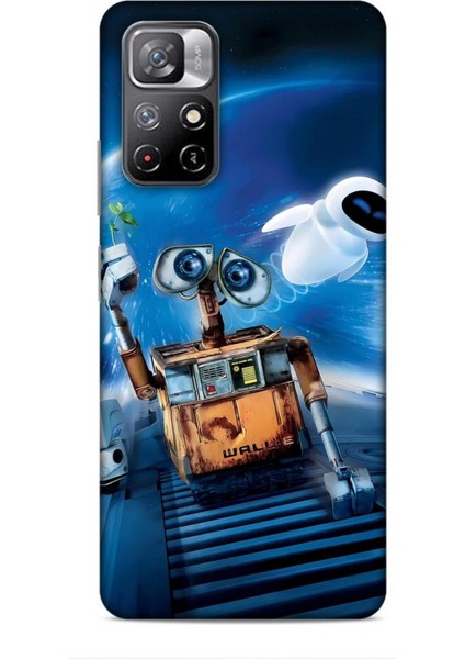 Xiaomi Poco M4 Pro 5g Kılıf Animasyon 12 Wall E Lacivert Tasarım Kılıf