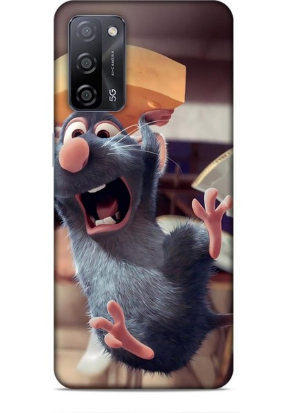 Oppo A55 5g Kılıf Animasyon 14 Ratatuy Gri Cover Kılıf