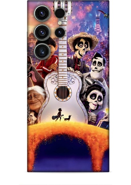 Samsung Galaxy S23 Ultra Kılıf Animasyon 27 Coco Lazer Kesim Silikon