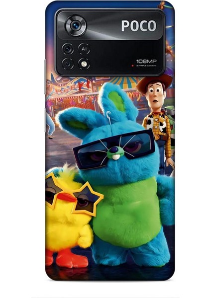 Xiaomi Poco X4 Pro 5g Kılıf Animasyon 9 Oyuncak Hikayesi Sarı Uv Kılıf