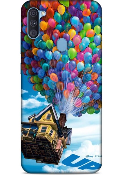 Samsung Galaxy A11 Kılıf Animasyon 13 Yukarı Bak Up Case Kapak