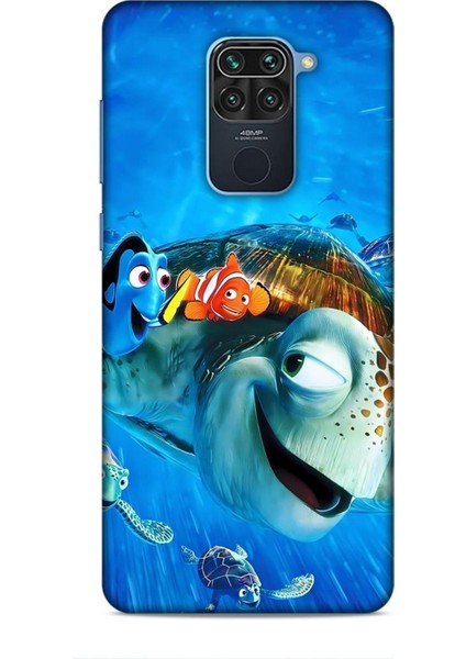 Xiaomi Redmi Note 9 Kılıf Animasyon 17 Kayıp Balık Nemo Yumuşak Kılıf