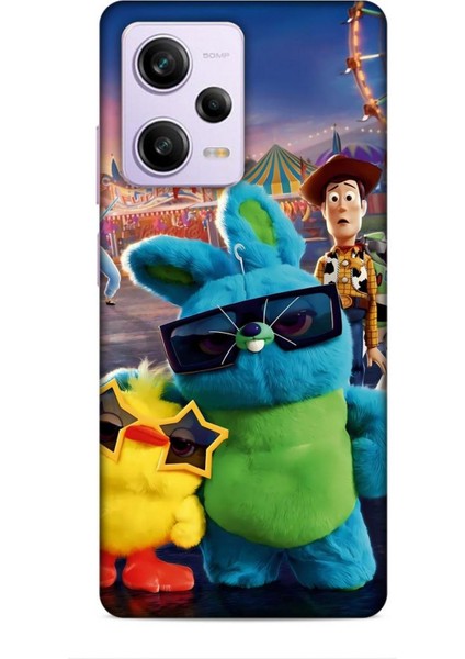 Xiaomi Redmi Note 12 Pro 4g Kılıf Animasyon 9 Oyuncak Hikayesi Sarı Uv Kılıf